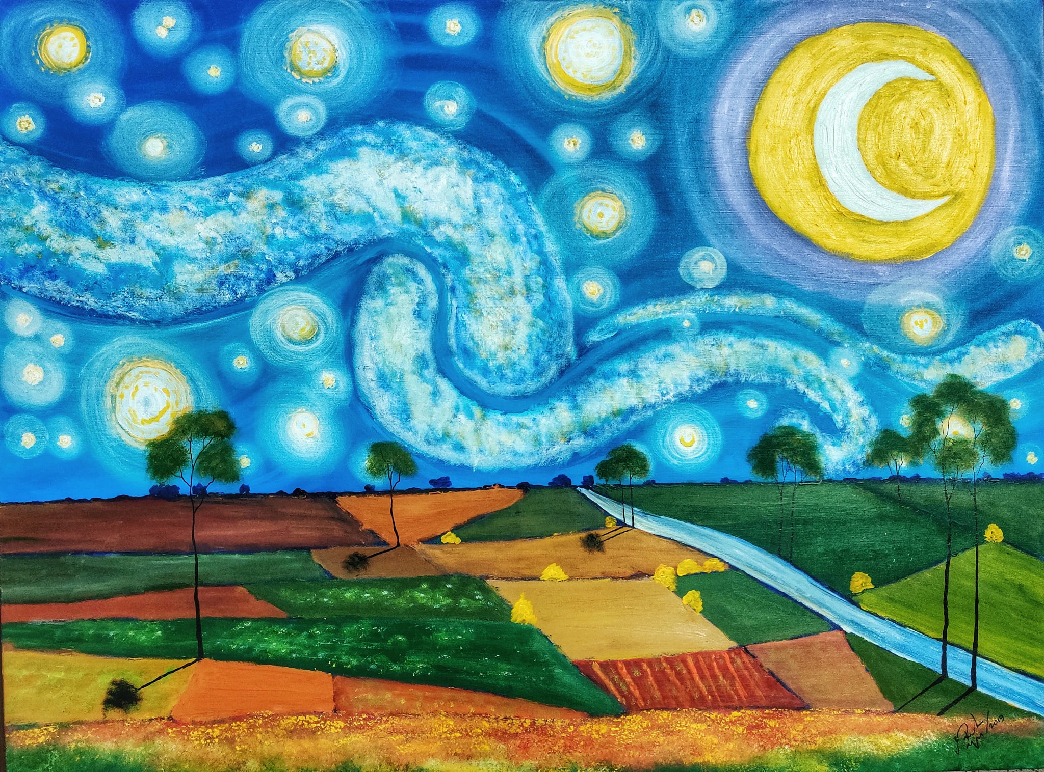 The Deluded Starry Night