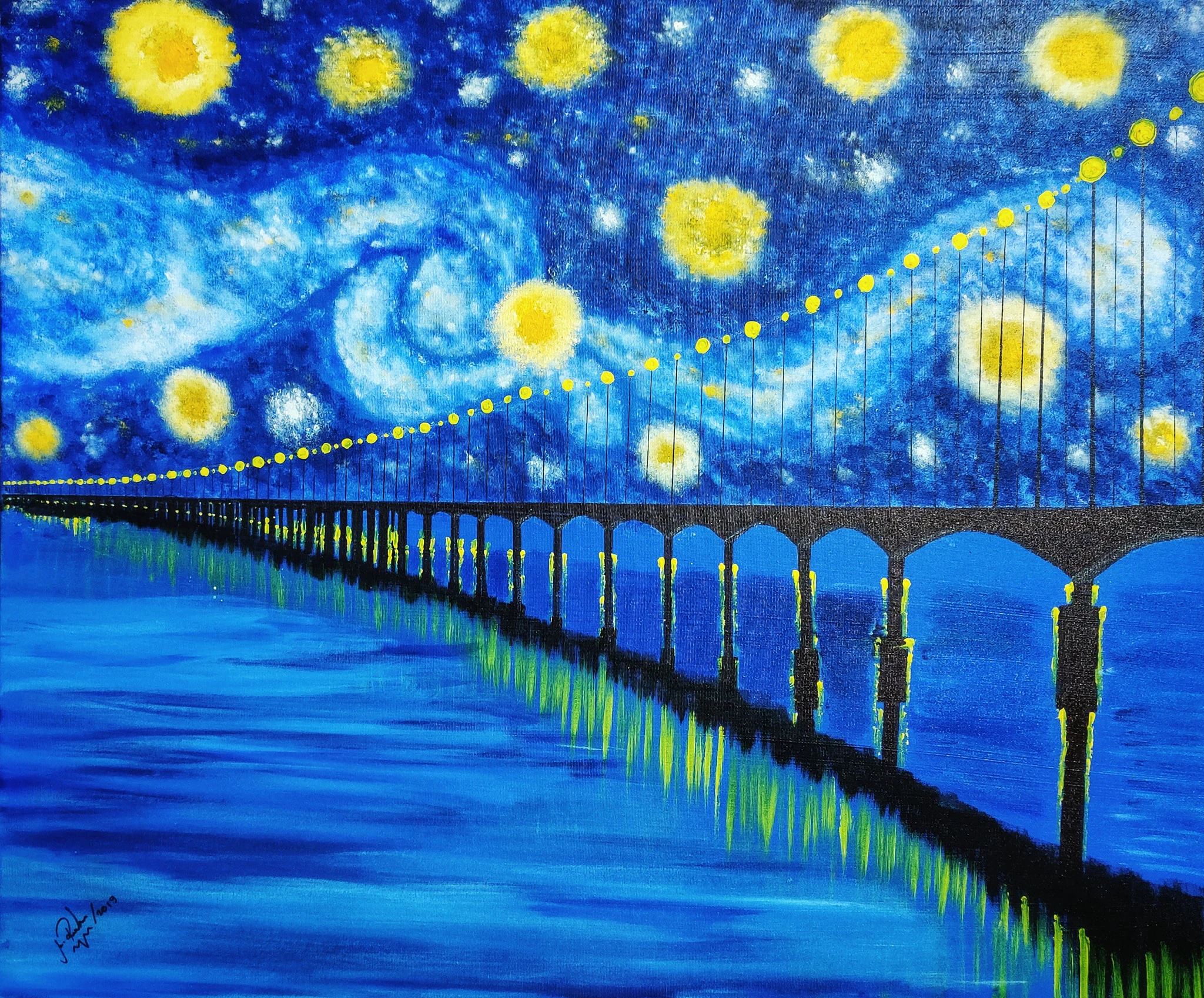 The Bridge & The Starry Night