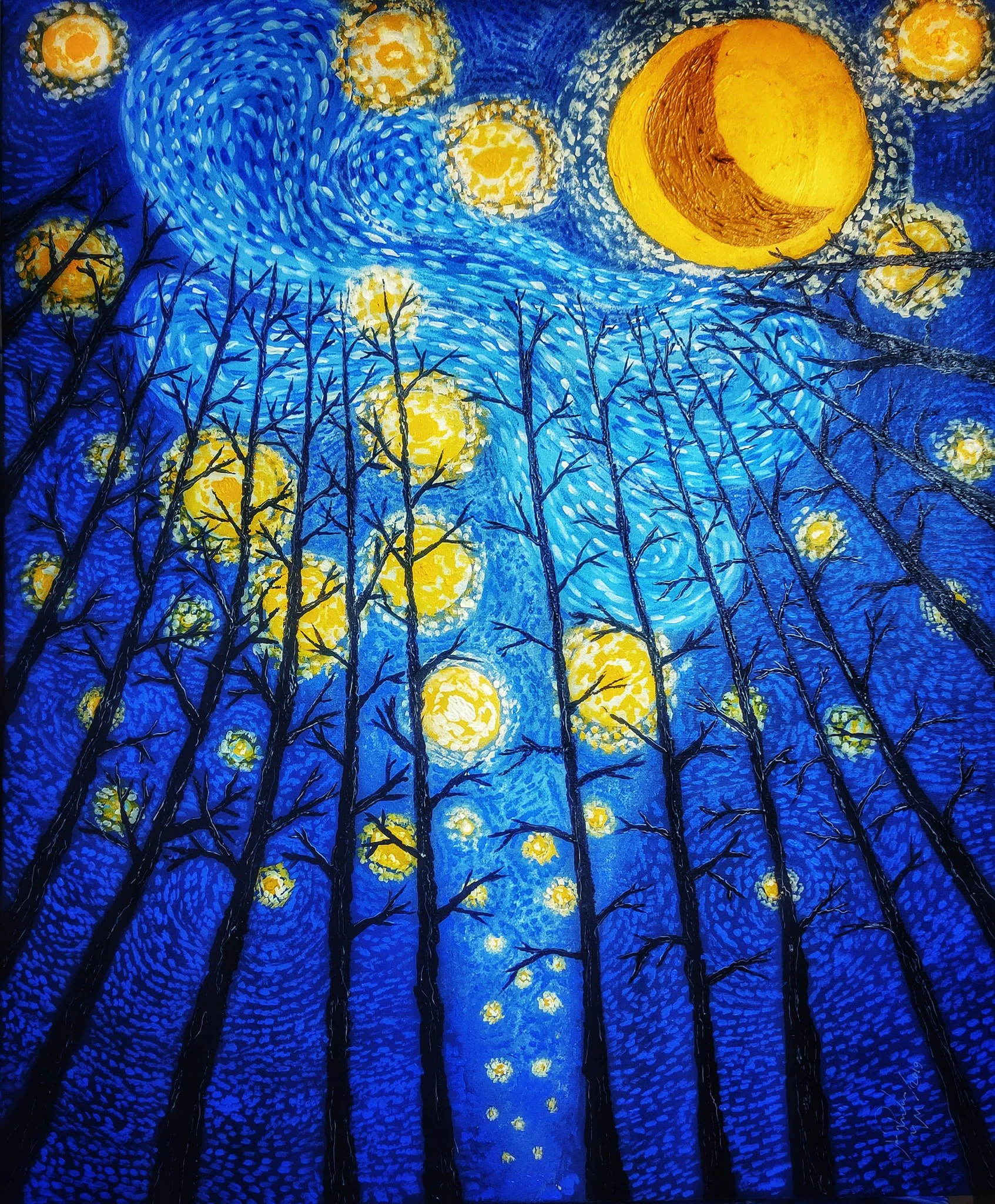 Horizon at the Starry Night