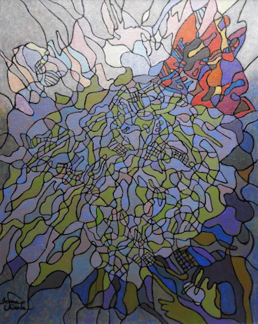 Abstract Mt. Fuji