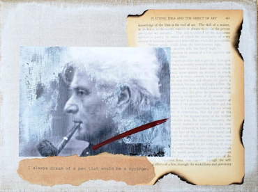 Philosophers of the Smoking Room - Jacques Derrida - Word Inoculation