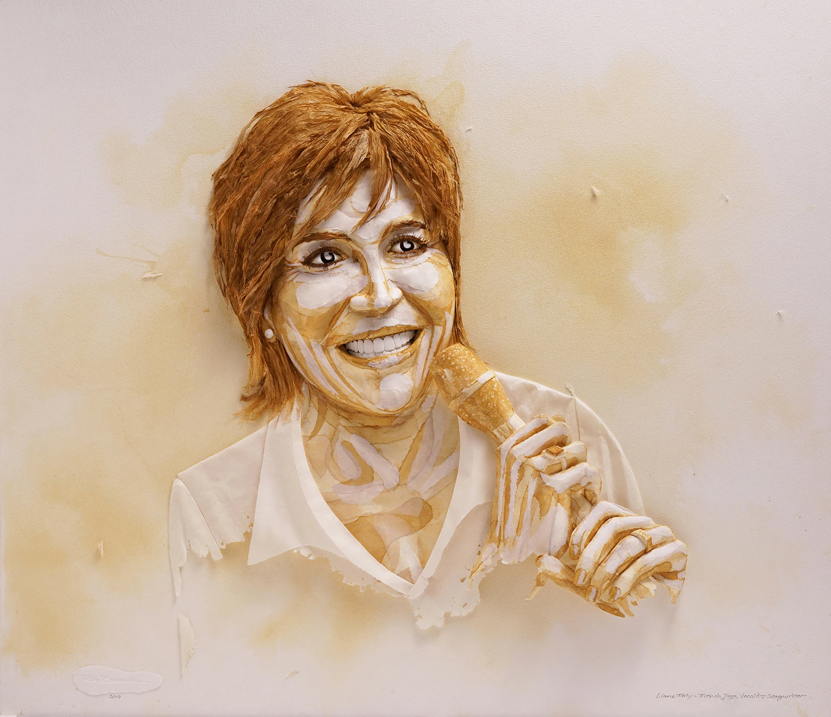 Portrait of Liane Foley - French Jazz Vocalist