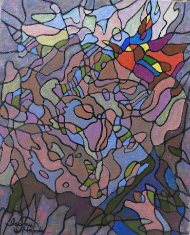 Abstract Mt. Fuji