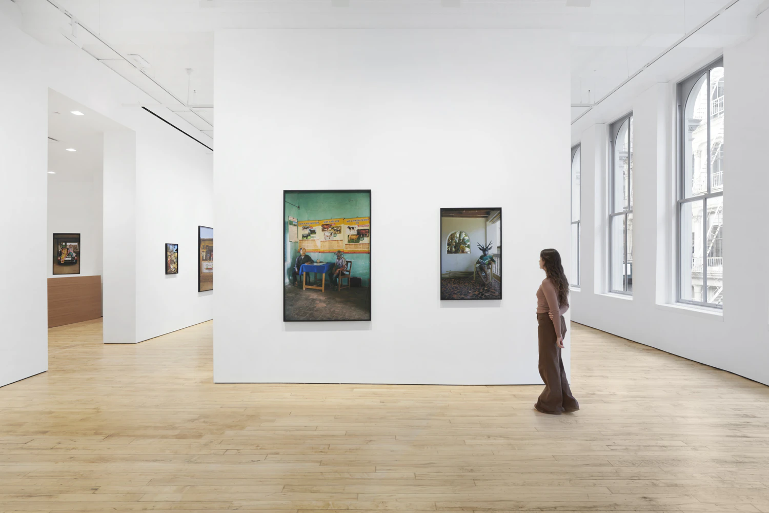 Installation view, Gauri Gill, A Time to Play: New Scenes from Acts of Appearance, James Cohan, 52 Walker Street, October 7-November 13, 2021