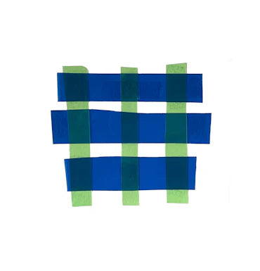 Blue-green Weave