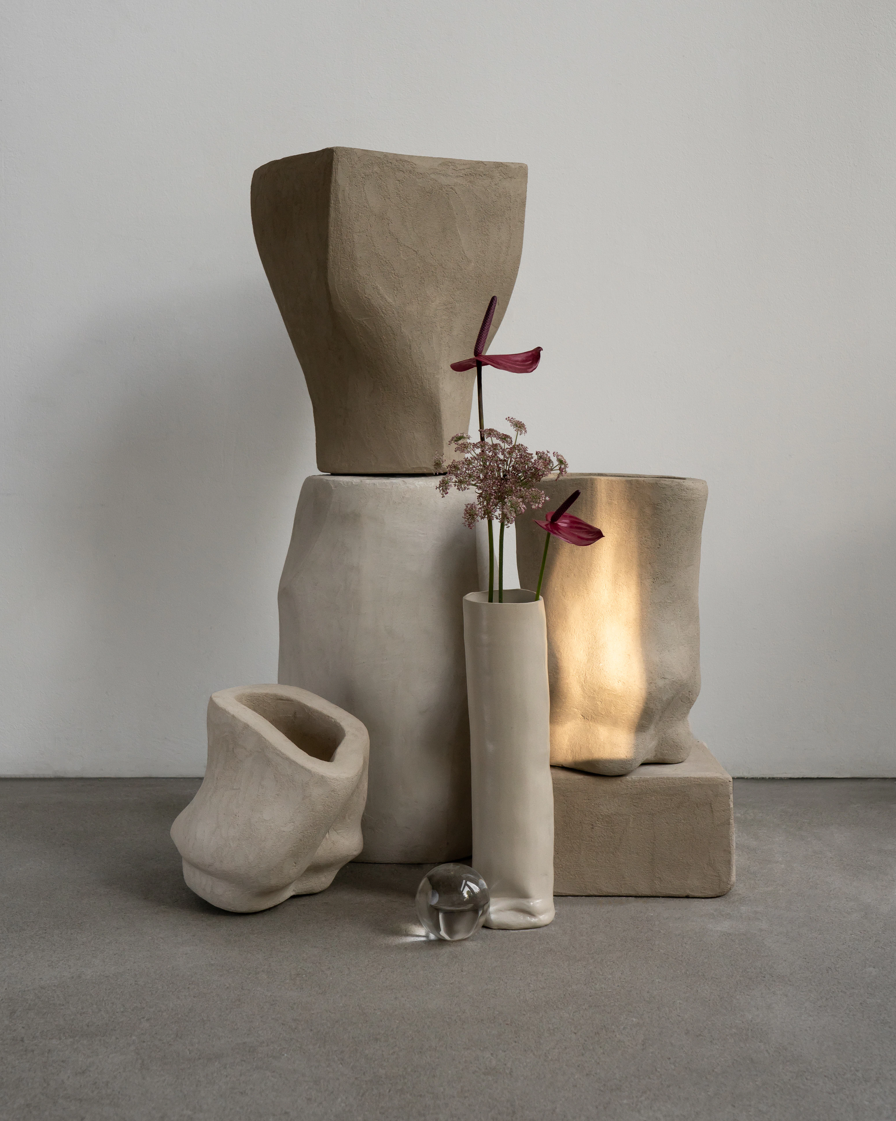 Forest vases by Helka ceramics...