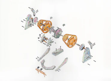 #800-Scream Mechanism-Exploded