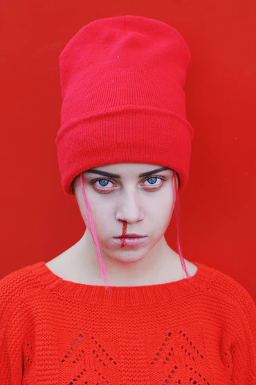 Red portrait