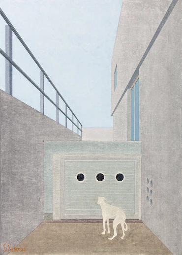 Space of Transition (White Dog)