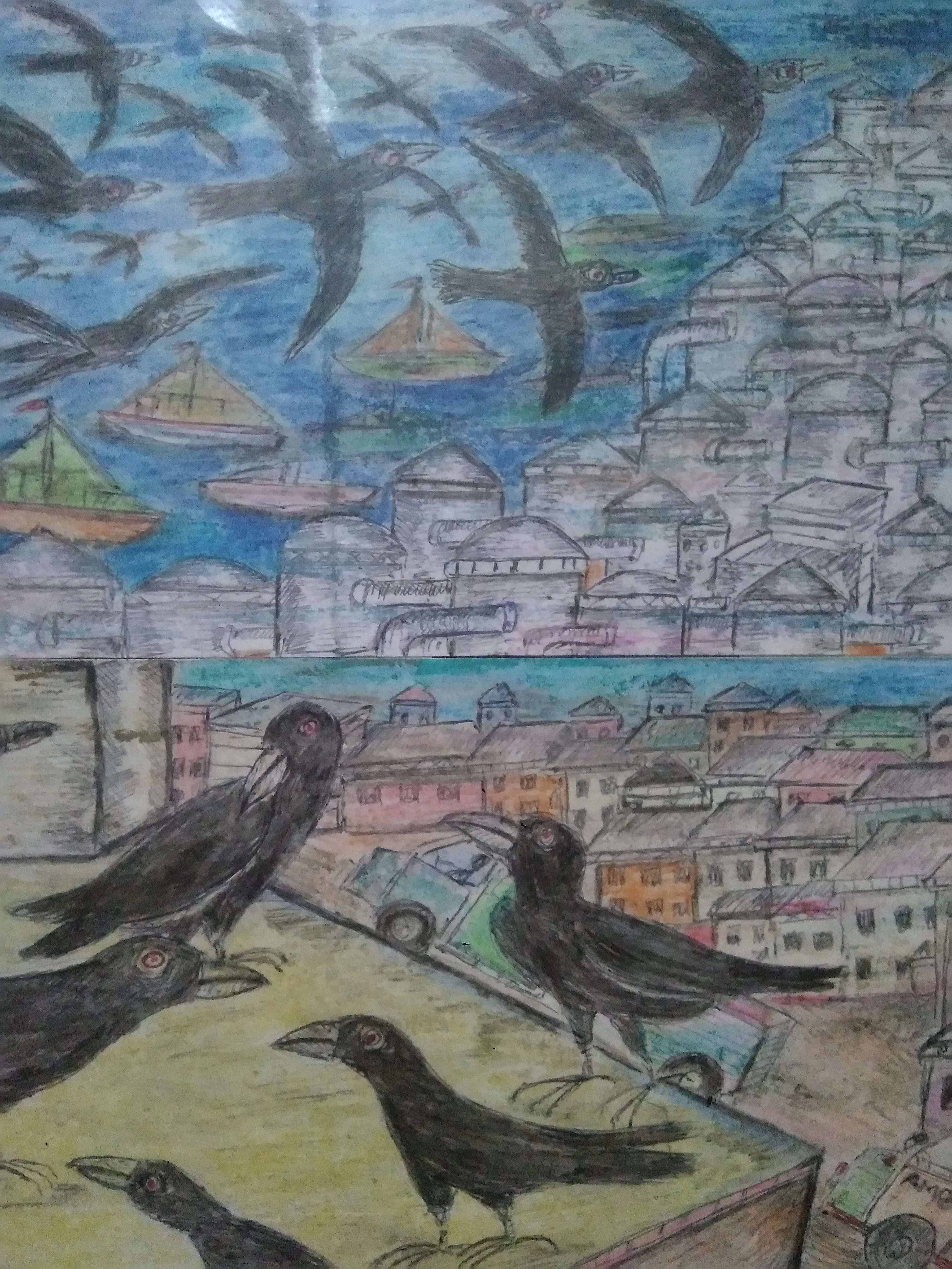 crow and Cities 