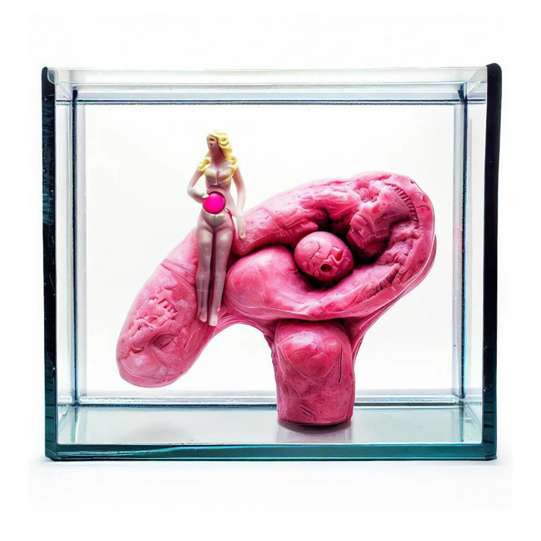 Endo-barbie with her adenomyosis uterus