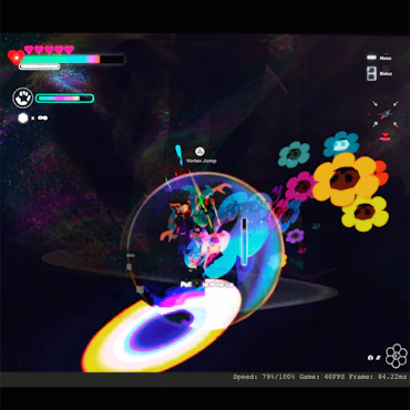 Wonderboi Video game concept art002: vortex jumper Dimensional plane lvl