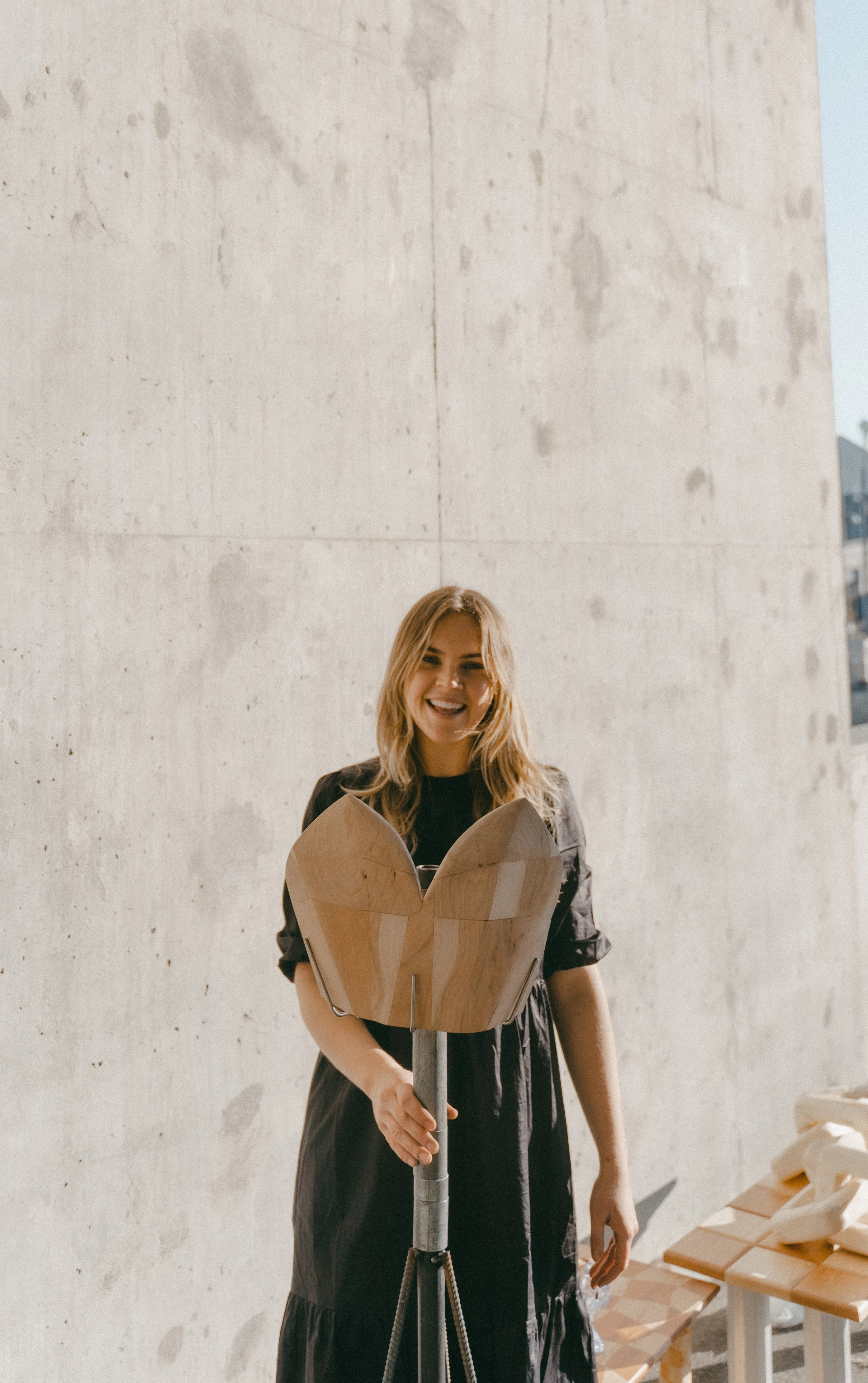 Wooden Dress Prototype  by Shayla Giroux...