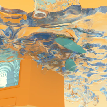 off a diving board III