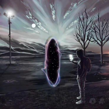 intergalactic portal opening