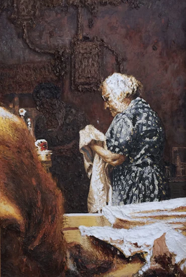 Interior with women