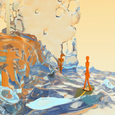 off a diving board II