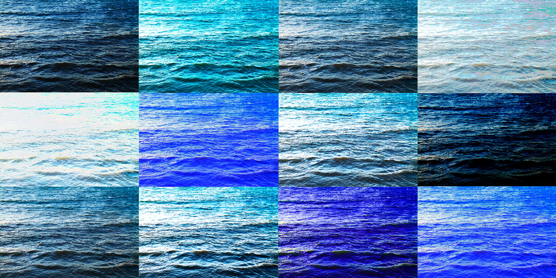 Composition Blue Waves