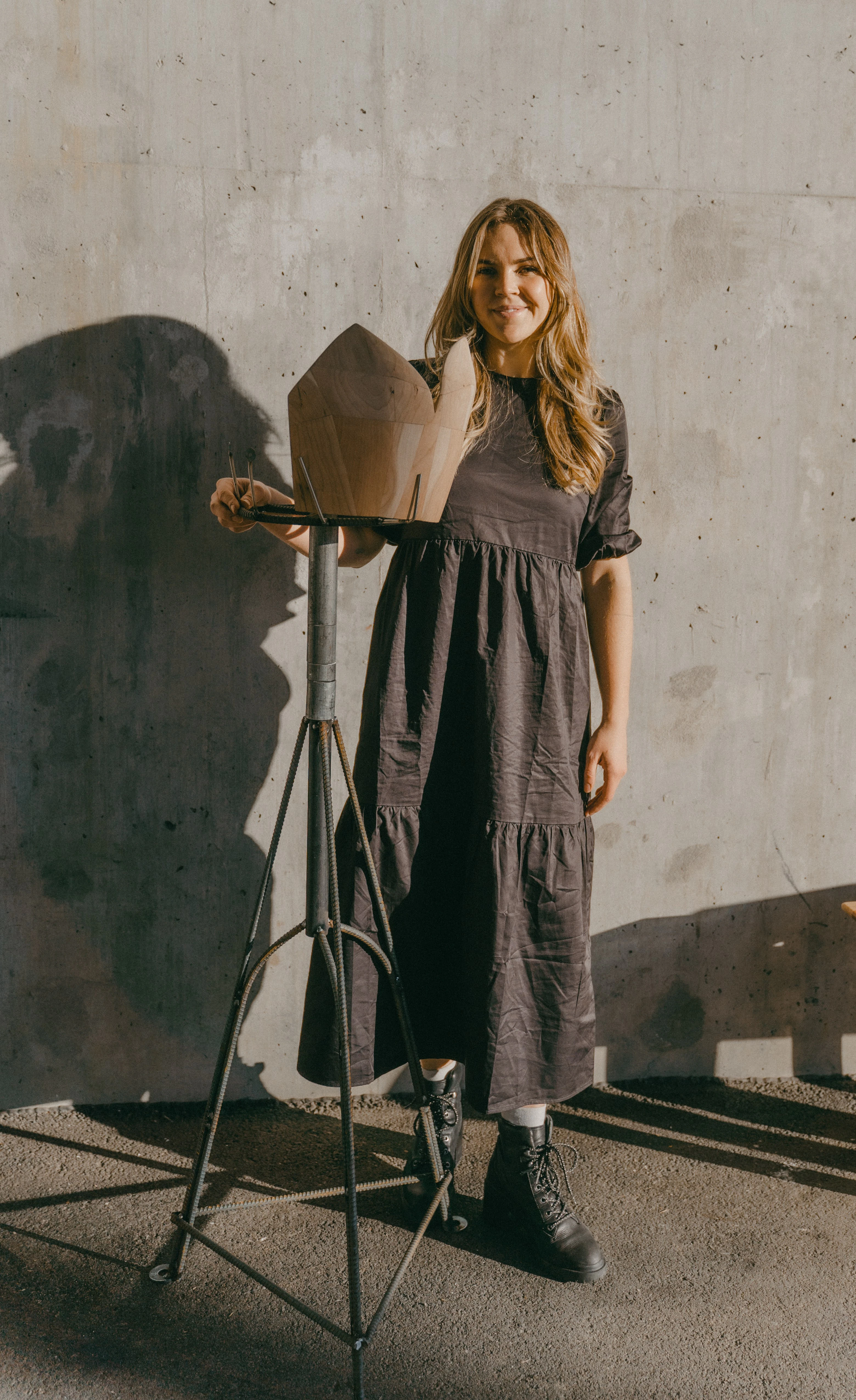Wooden Dress Prototype  by Shayla Giroux...