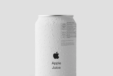 Apple Juice Can by Apple