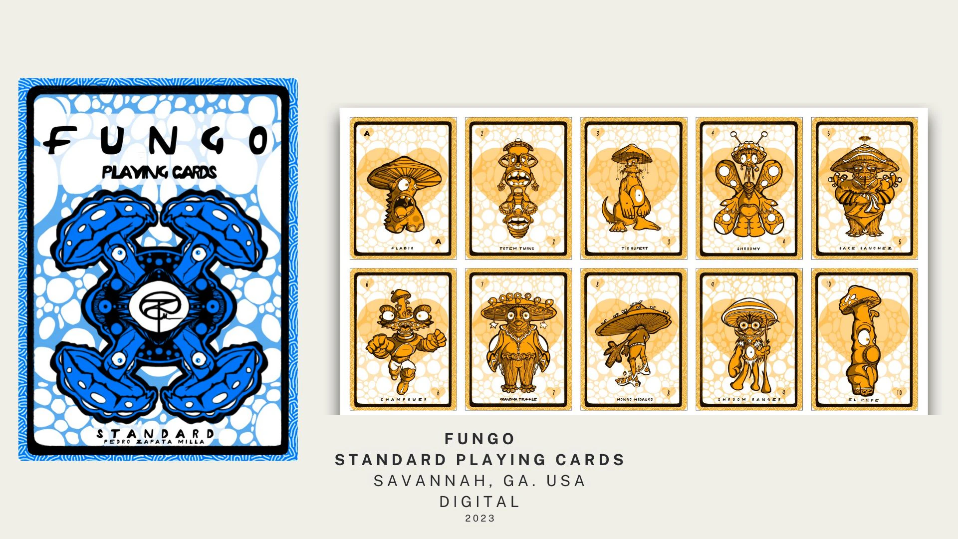 FUNGO - STANDARD PLAYING CARDS