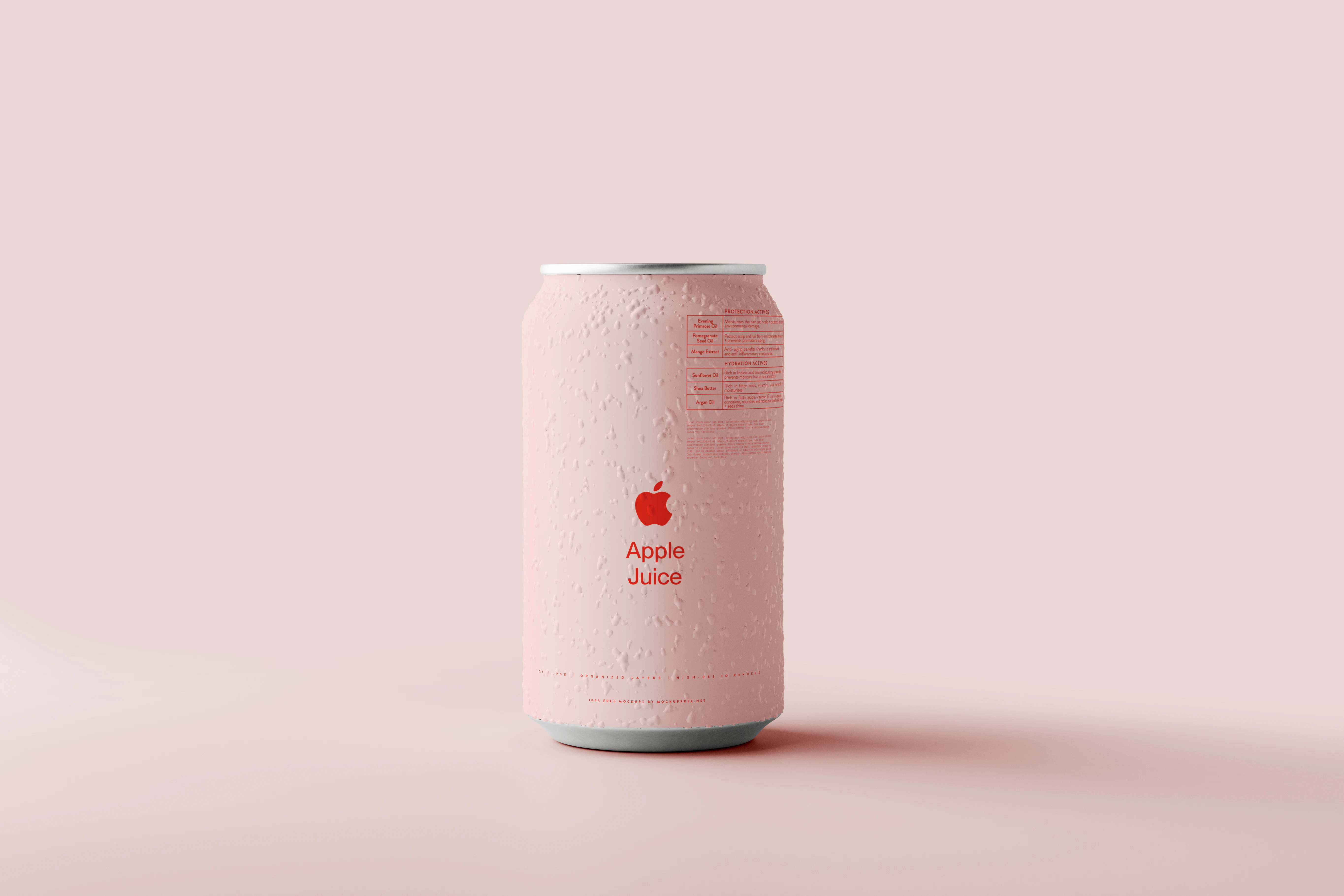 Pink Apple Juice Can by Apple