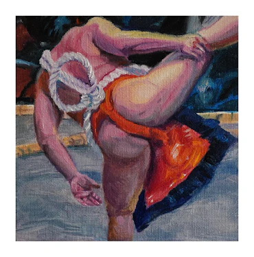From the triptych "No False Attitudes"