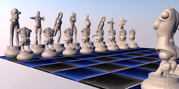 The Lost Game of Stefan Zweig (Sculptural System / 2023)