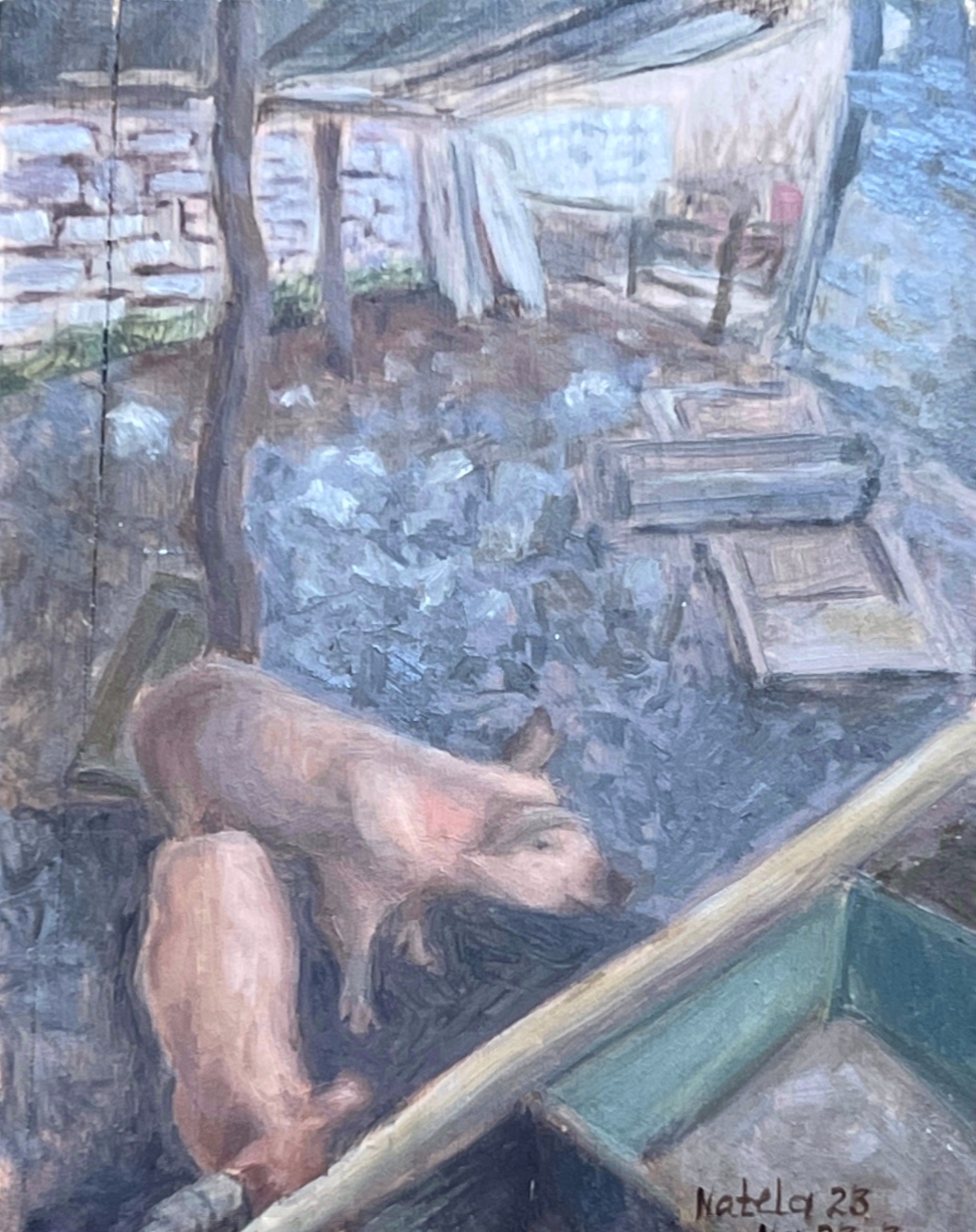 Evening at the Barnyard