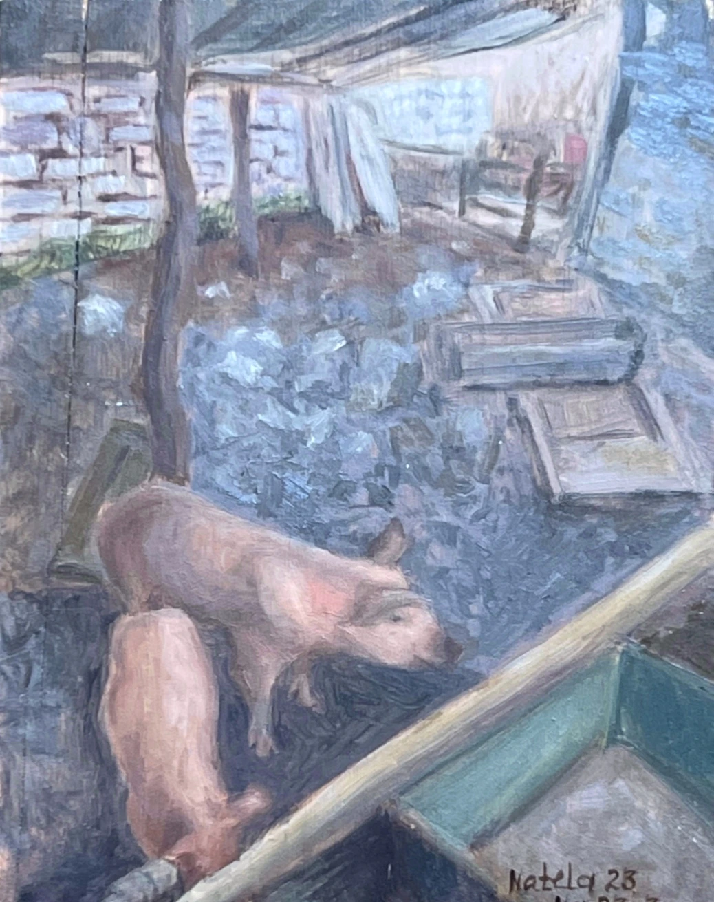 Evening at the Barnyard