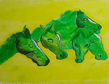 Young horses