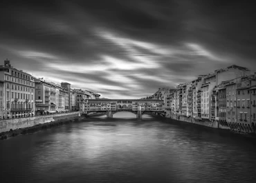 Ponte Vecchio in Dramatic Noir