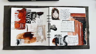 ArtBook - Material Study — Pigment Notes, 2025