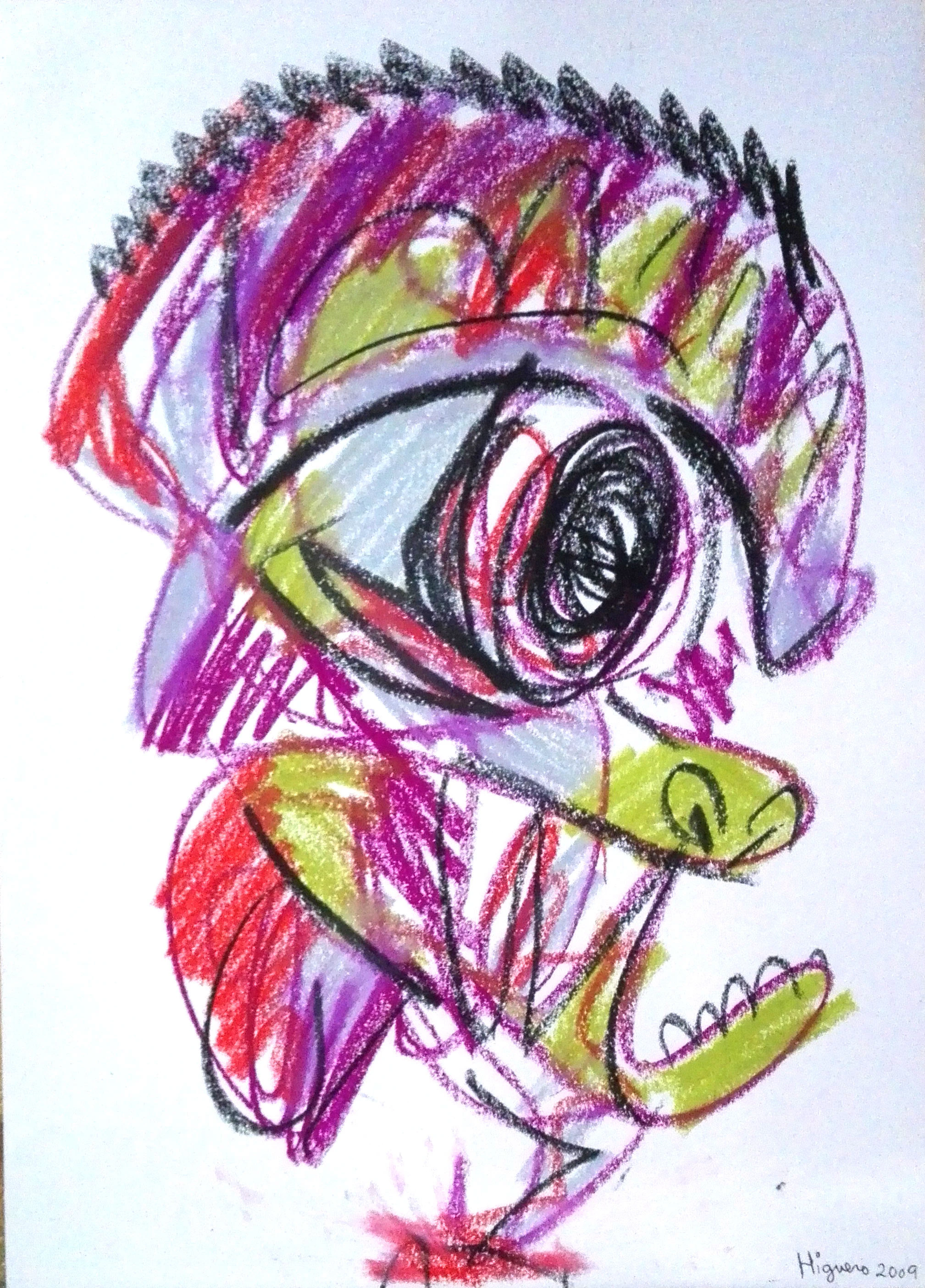 EMACIATED WOMAN