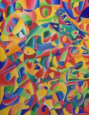 A Study Of Colors, Shapes, & Flow