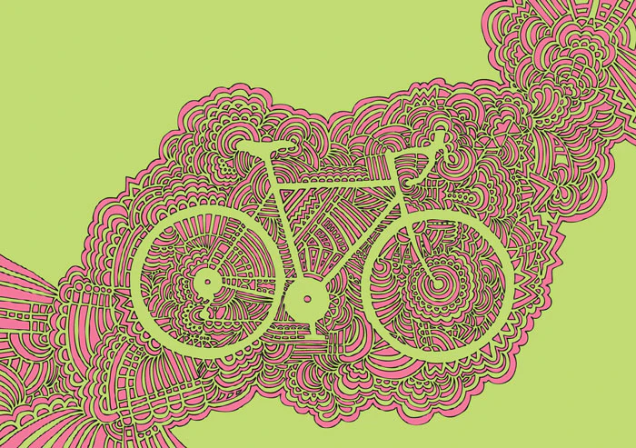 Bike Drawing Meditation