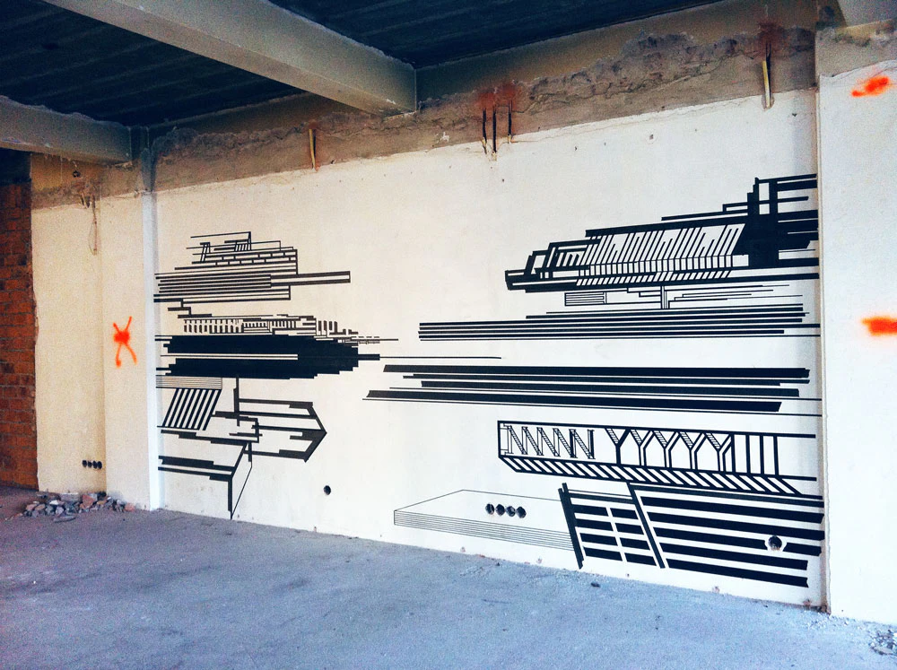 STREET ART BRANDING - CONVERSE by TAPE OVER...