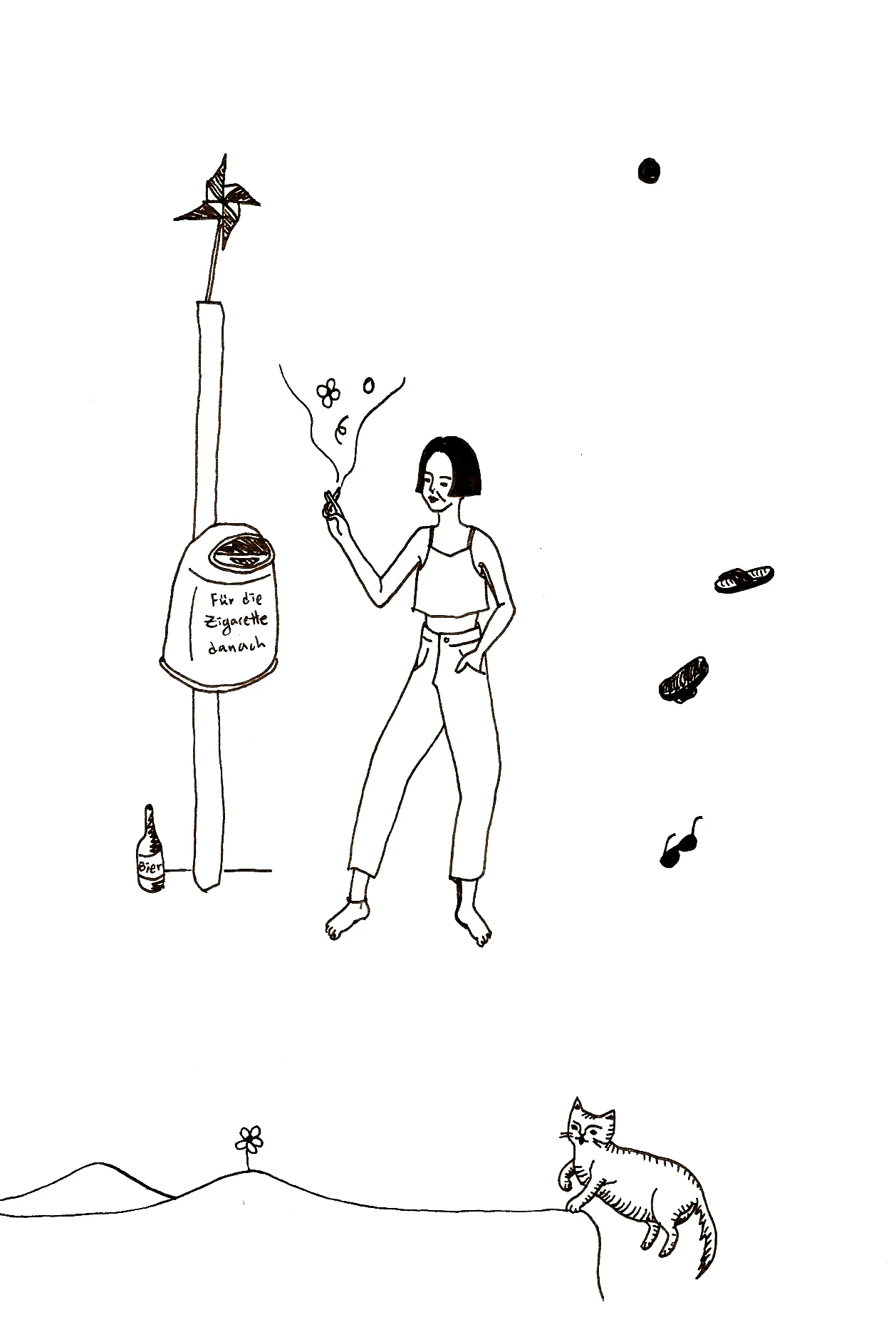 drunken on sunday afternoon by Sol Namgung...