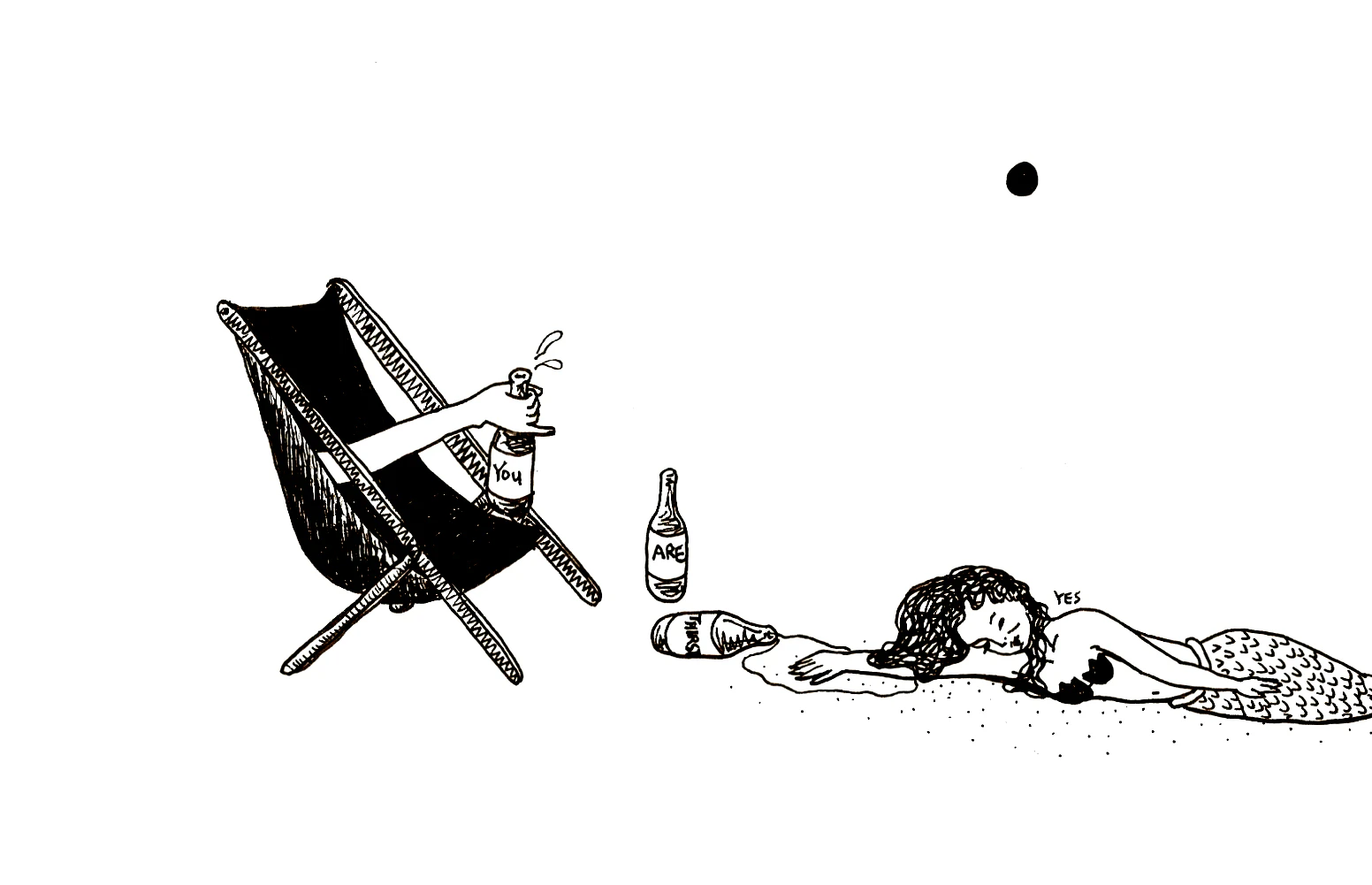drunken on sunday afternoon by Sol Namgung...