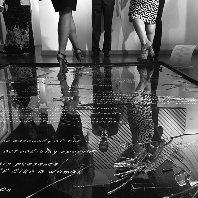 Broken Vessels (poetry/art happening) by Anatoliy Kharkhurin...