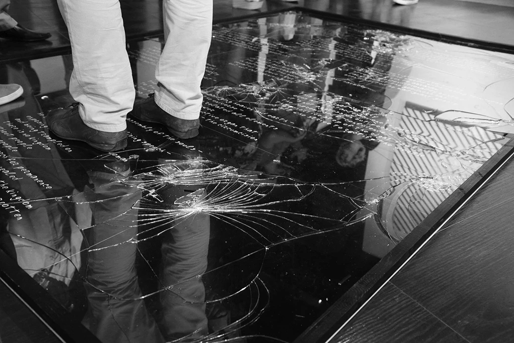 Broken Vessels (poetry/art happening) by Anatoliy Kharkhurin...