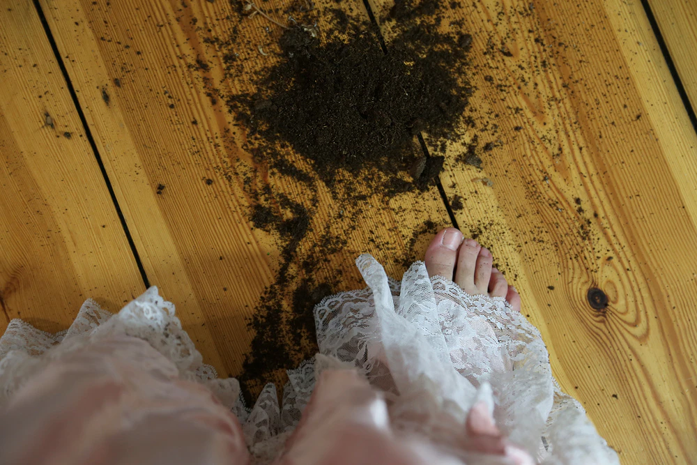 "Dark Living" Selfportrait by Chiara Mazzocchi...