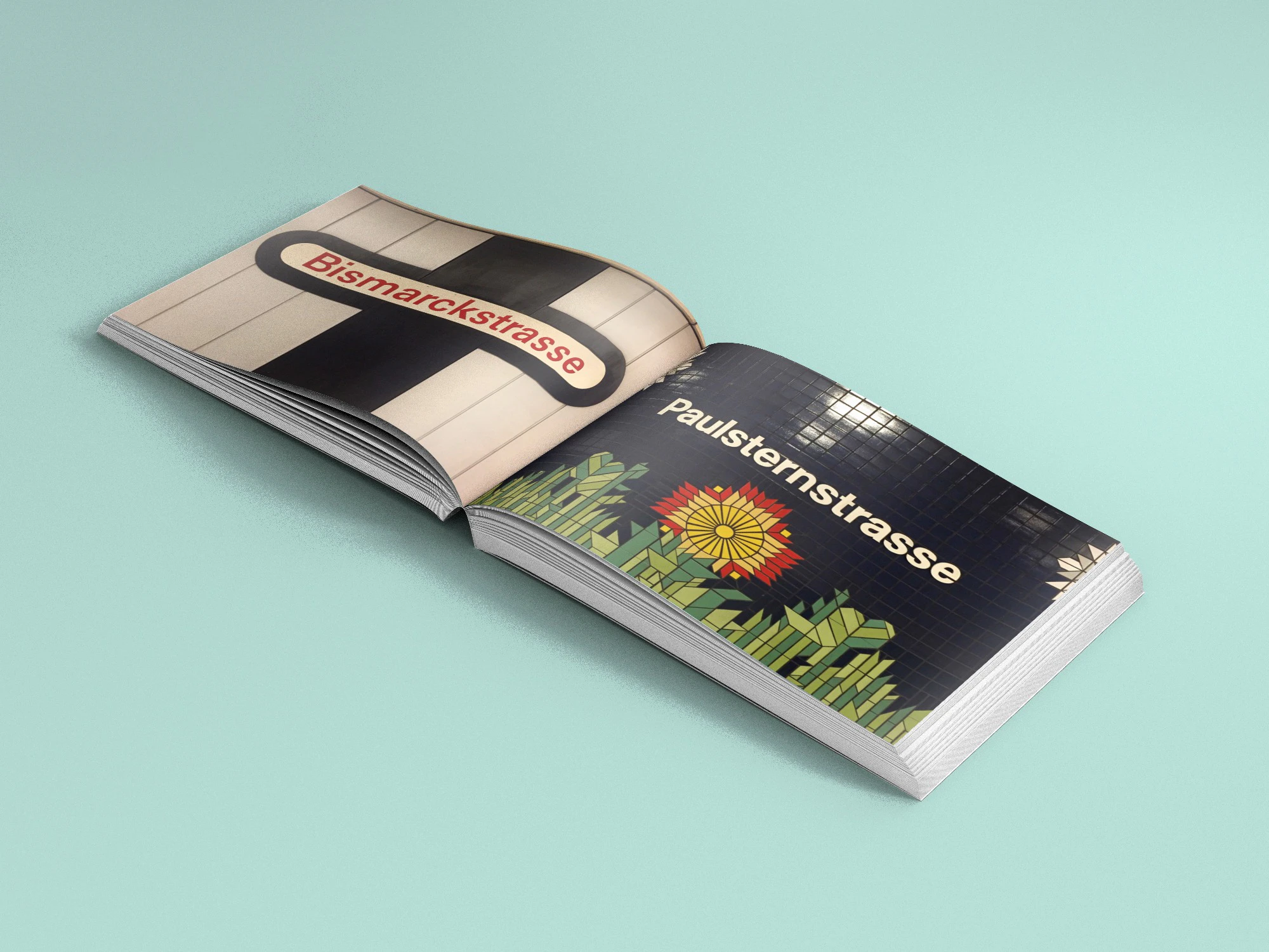 Berlin U-Bahn: An Underground Journey of Typography and Colour by kulturspace...