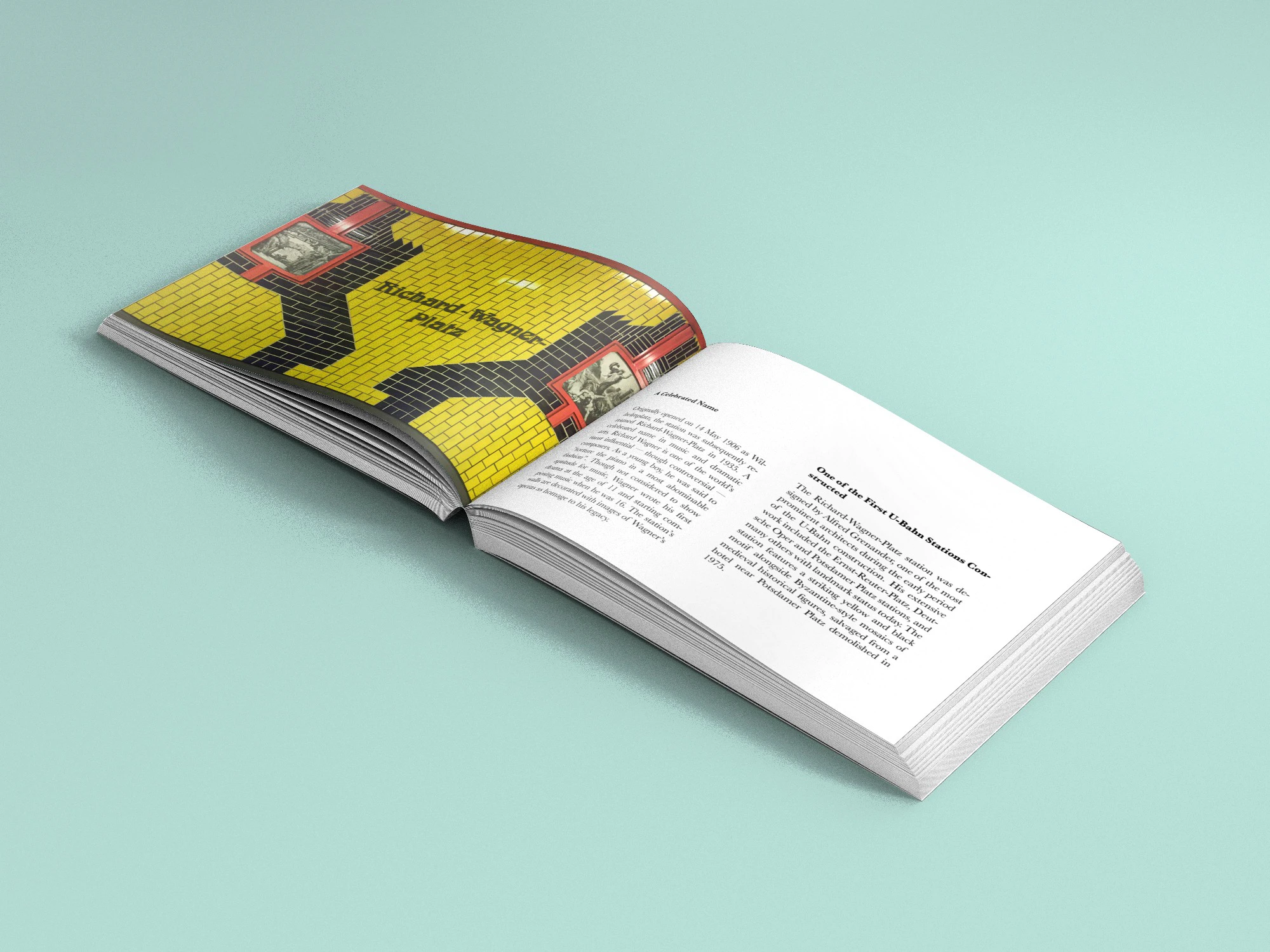 Berlin U-Bahn: An Underground Journey of Typography and Colour by kulturspace...