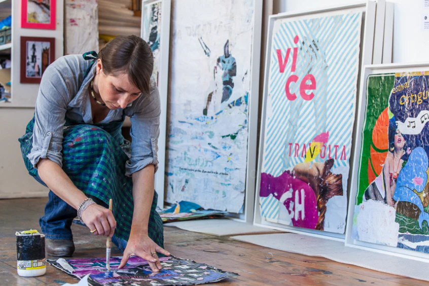 ART COOPERATION // POLA BRÄNDLE & COGALLERIES by Studio Pola Brändle...