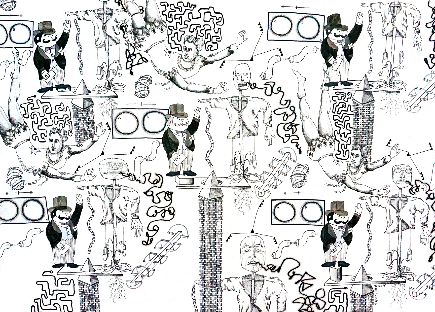 Psychological Patterns by adrian klaus rotzscher...