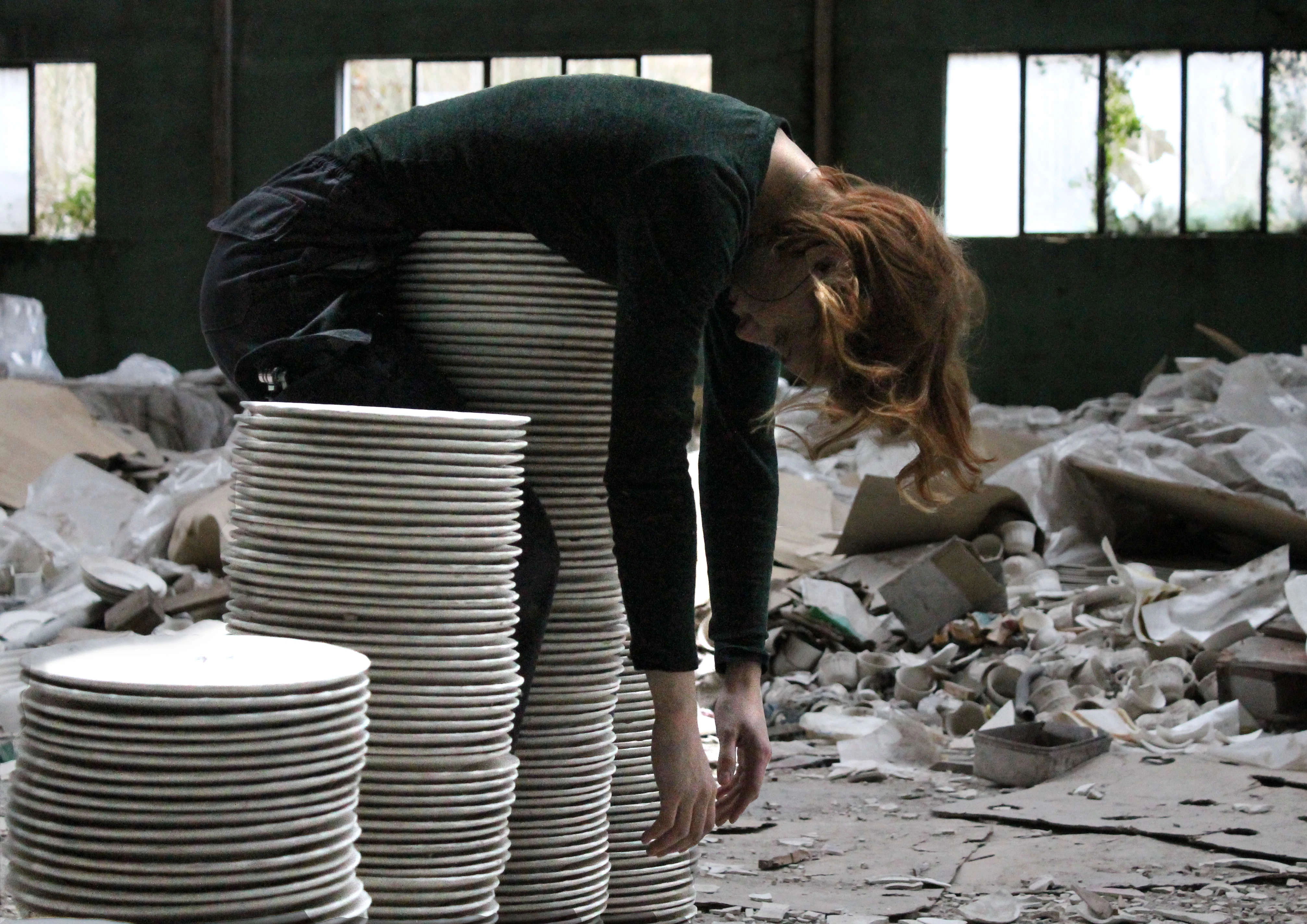 Walk of Plates by OLGA KOZMANIDZE...