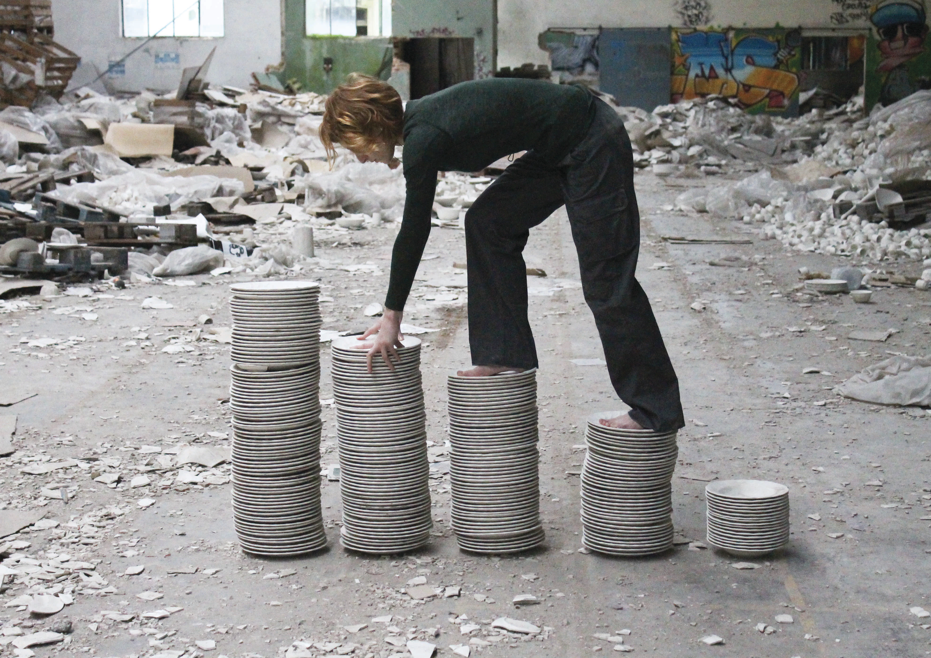 Walk of Plates by OLGA KOZMANIDZE...