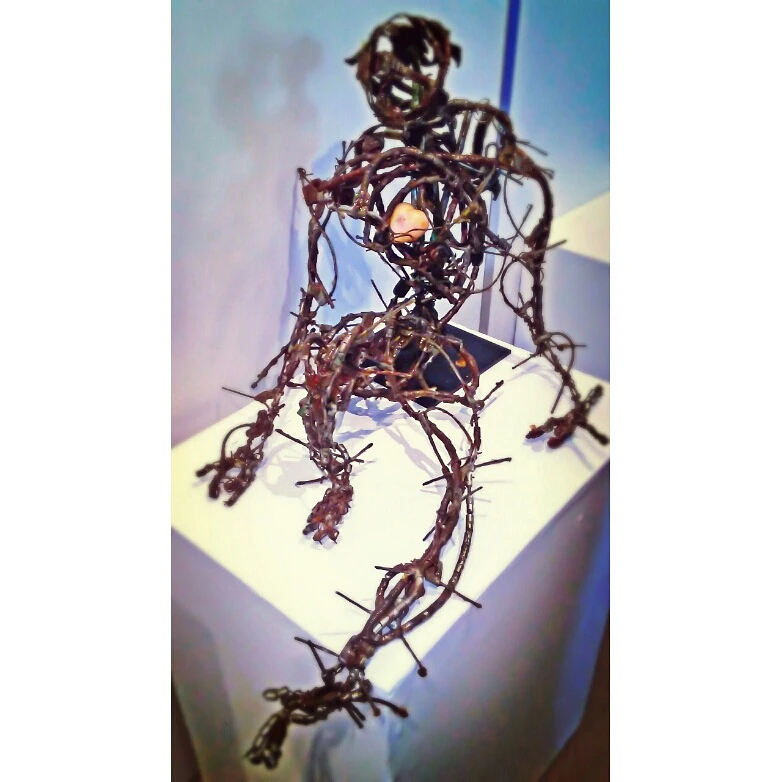 Recycled men and other abstracted biomorphs