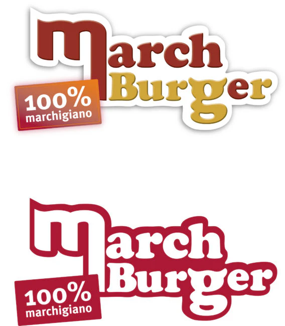 Logo design and advertising for food